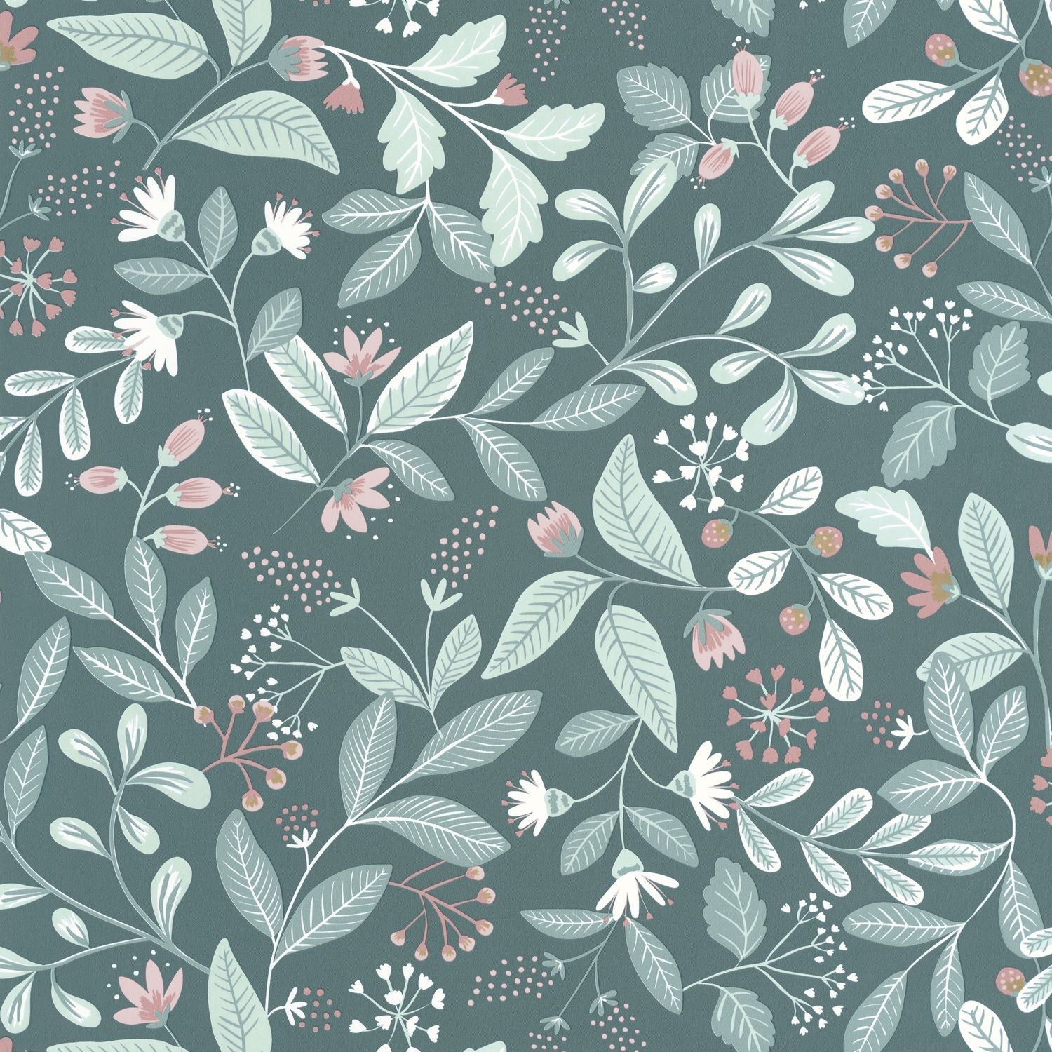 Chloe Wallpaper - Vert De Gris - Caselio - 103087071
