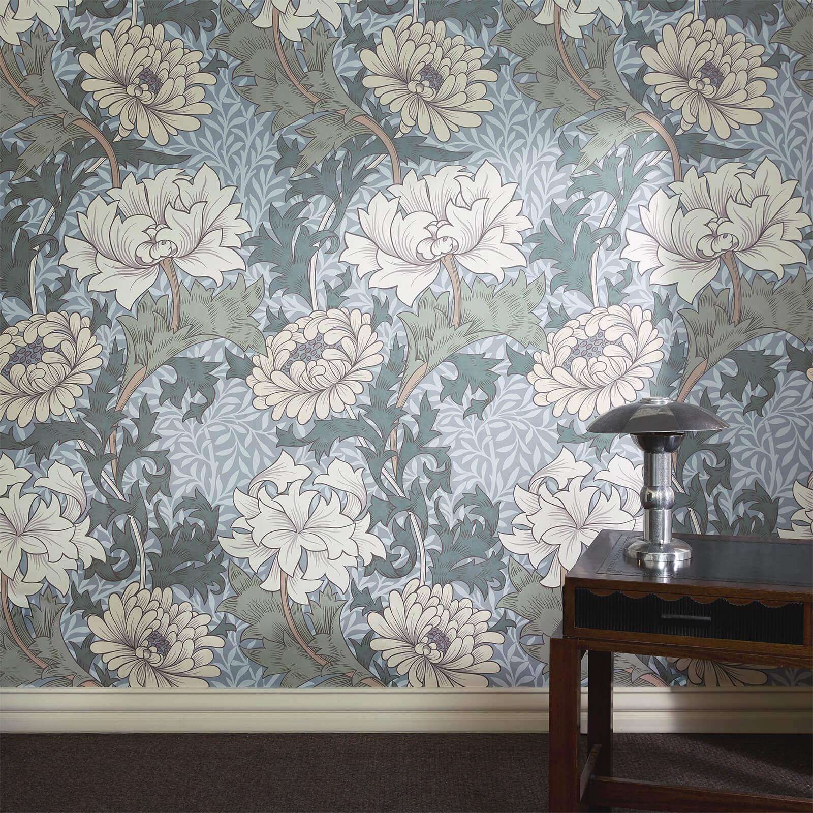 Chrysanthemum Magna Wallpaper - Byzantine - House of Hackney - 1 - WA - CHM - DI - BYZ - XXX - Premier Wallcovering