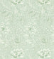 Chrysanthemum Toile Wallpaper - Willow - 217069 - Morris & Co - Premier Wallcovering