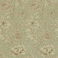 Chrysanthemum Toile Wallpaper - Eggshell/Gold - DMOWCH104 - Morris & Co - Premier Wallcovering
