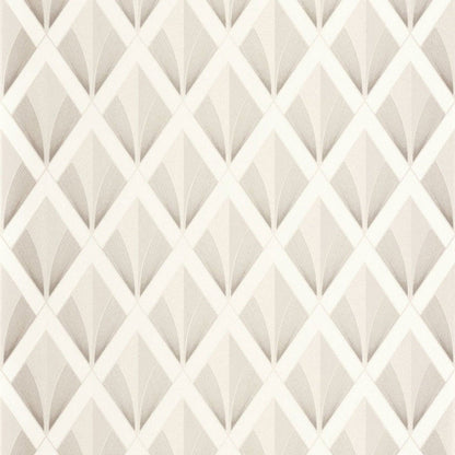 Chrysler Twenties Wallpaper - Blanc Neige - Casadeco - 88670222 - Premier Wallcovering