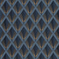 Chrysler Twenties Wallpaper - Bleu Orage - Casadeco - 88676414 - Premier Wallcovering