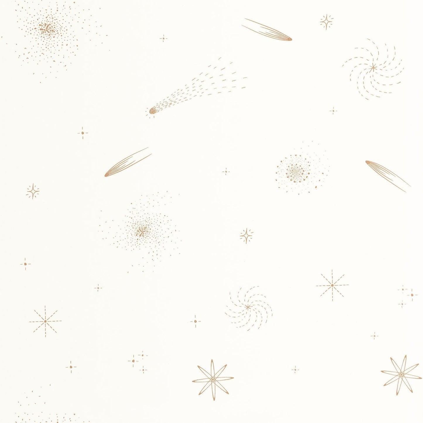 Ciel Etoile Wallpaper - Beige - Caselio - 105691000