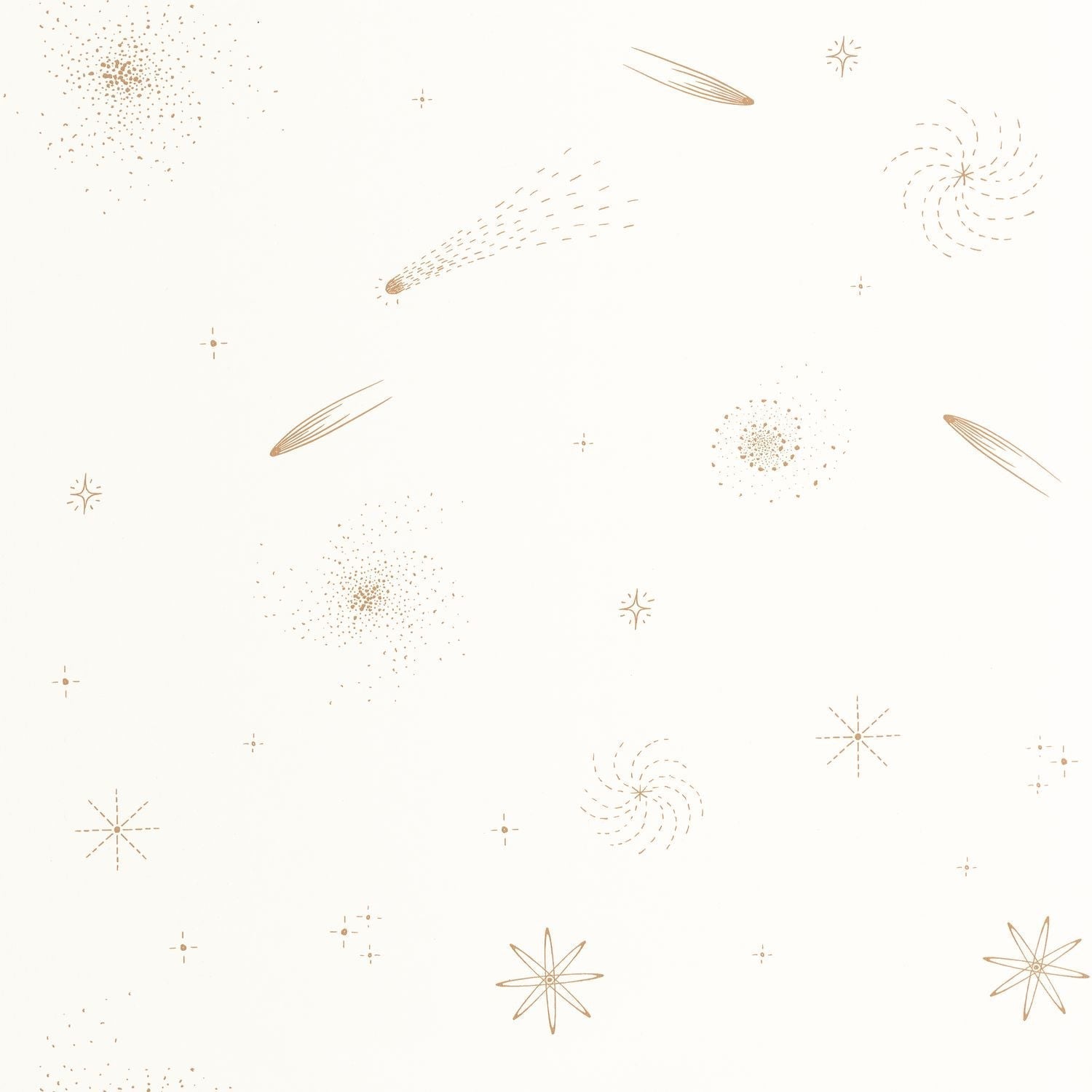 Ciel Etoile Wallpaper - Beige - Caselio - 105691000