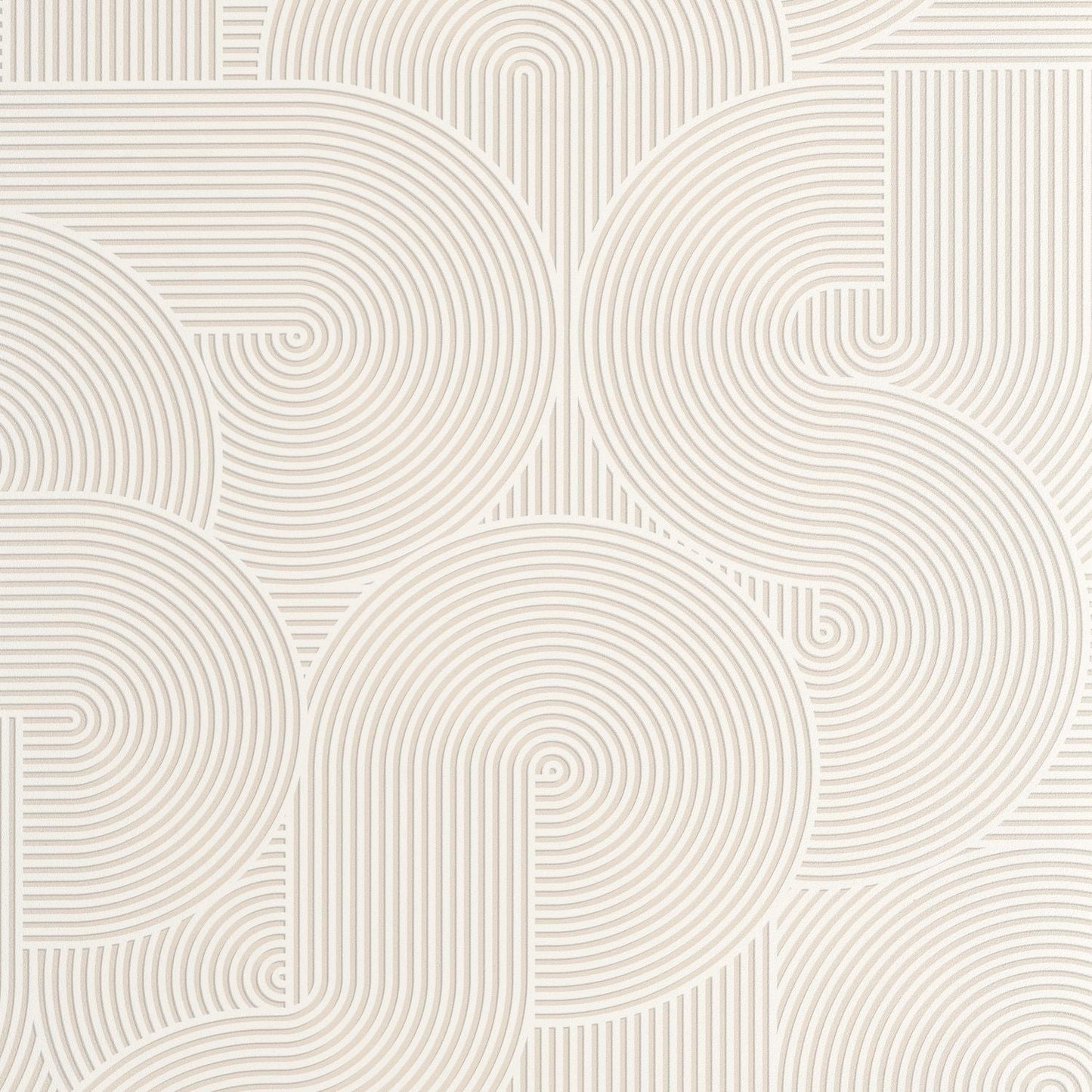 Circle Wallpaper - Gris Souris - Caselio - 105510999