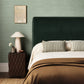 Ciro Abaca Embossed Wallpaper - Verdigris - Romo - Textured Vol.I - W462/11 - Premier Wallcovering