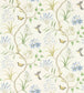 Clementine Wallpaper - Delft Blue - DVOY213389 - Sanderson
