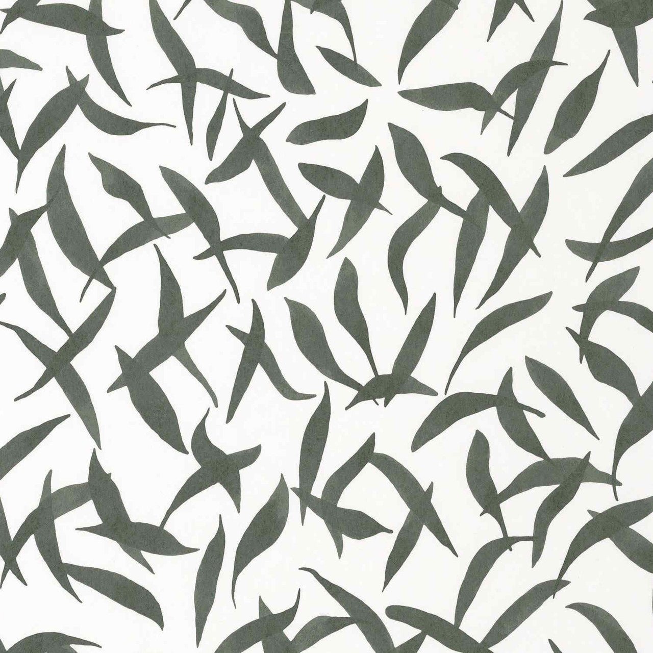 Clos Des Oliviers Echappee Belle Wallpaper - Vert Cypres - Casadeco - 89847515 - Premier Wallcovering