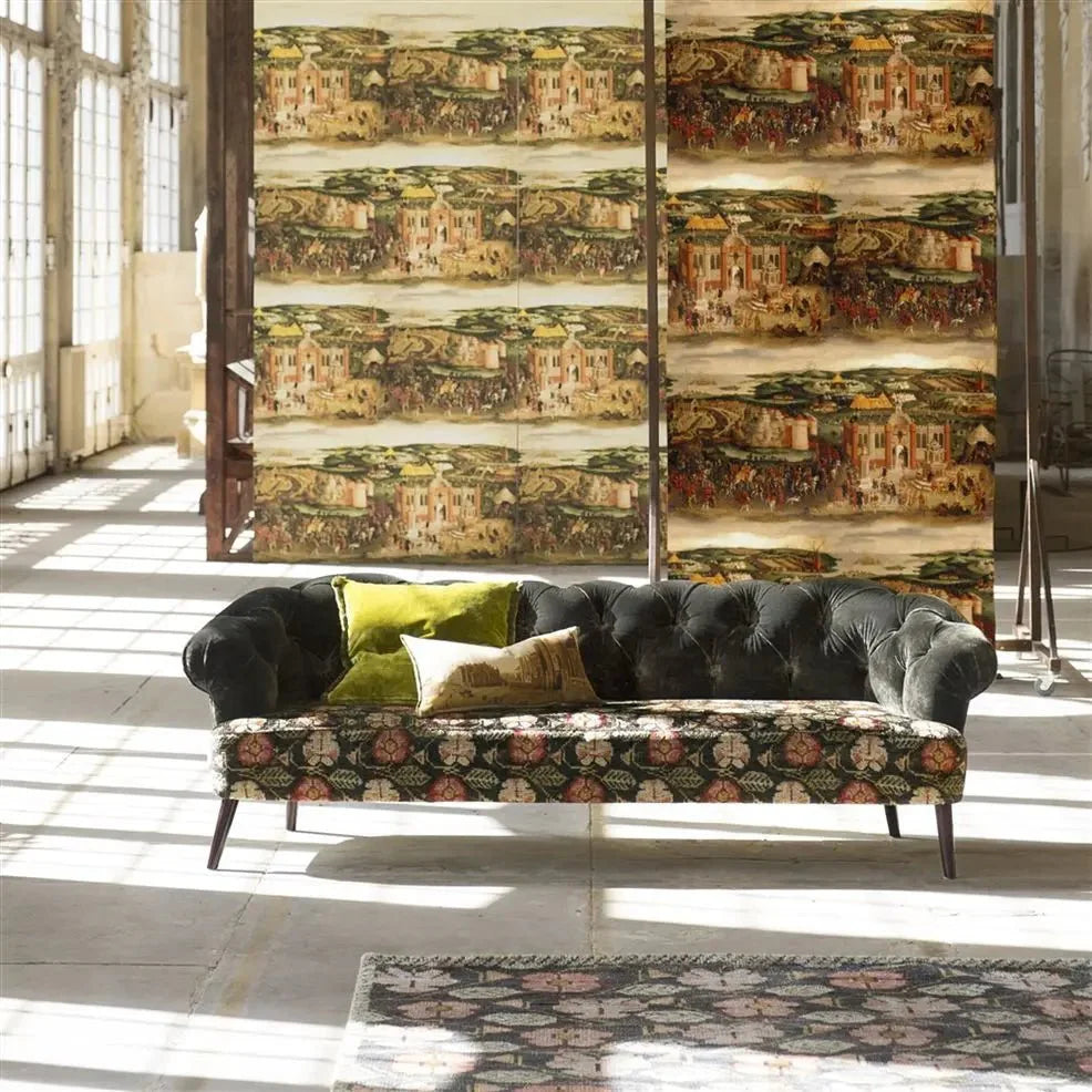 Cloth of gold Wallpaper - Peridot - PRC668/01 - Designers Guild