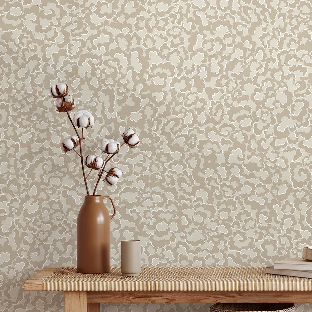Clouds Wallpaper - Cliffwell Stone - Josephine Munsey - JMW-102121 - Premier Wallcovering