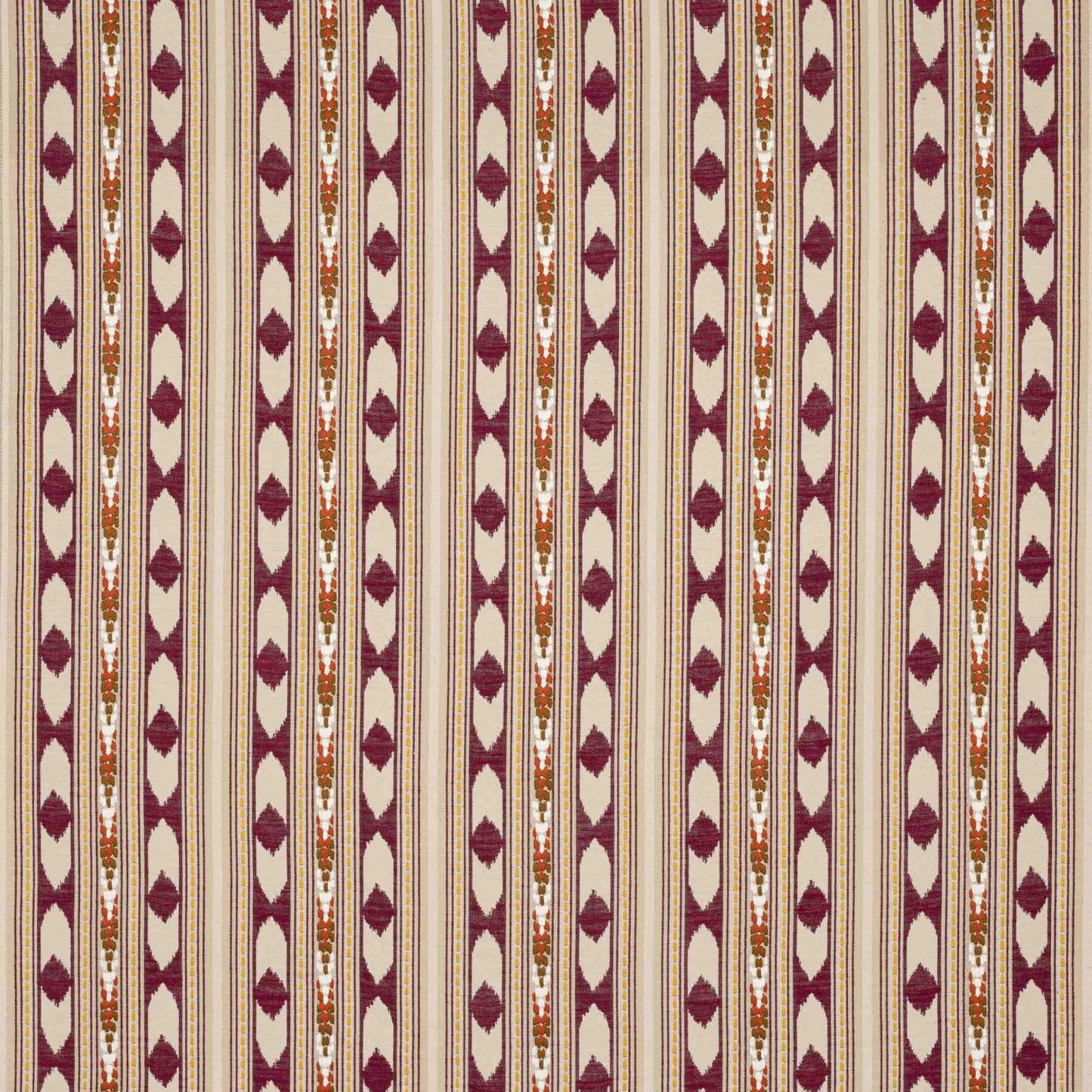 Cochin Fabric - Bourgogne - Manuel Canovas - M4181-02 - Premier Wallcovering