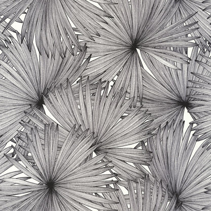 Coconut Wallpaper - Noir Blanc - Caselio - 101249000
