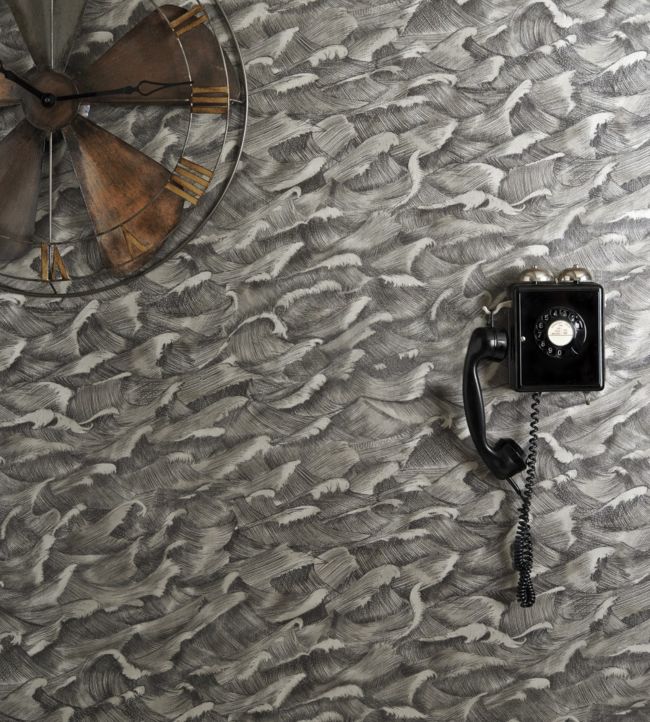 Columbus Wallpaper - Soot & Snow - 103/13055 - Cole & Son - Premier Wallcovering