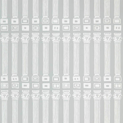 Columns Wallpaper - Empire Grey/Architects White - ZPLW312968 - Zoffany