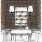 Columns Wallpaper - Olive/Bone Black - Zoffany - ZPLW312970 - Morris Wallpaper