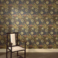 Compton Wallpaper - Midnight - House of Hackney - 1 - WA - COM - DI - MID - XXX - Premier Wallcovering