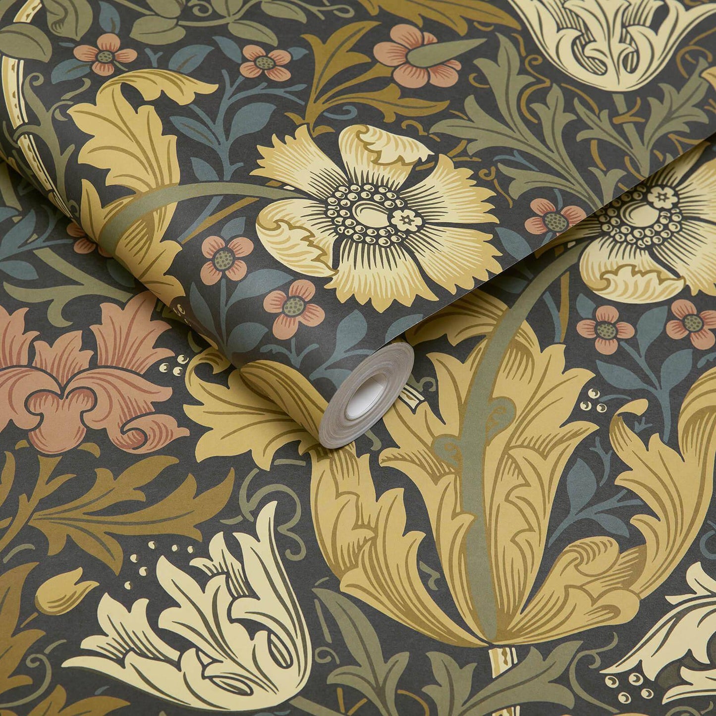 Compton Wallpaper - Midnight - House of Hackney - 1 - WA - COM - DI - MID - XXX - Premier Wallcovering