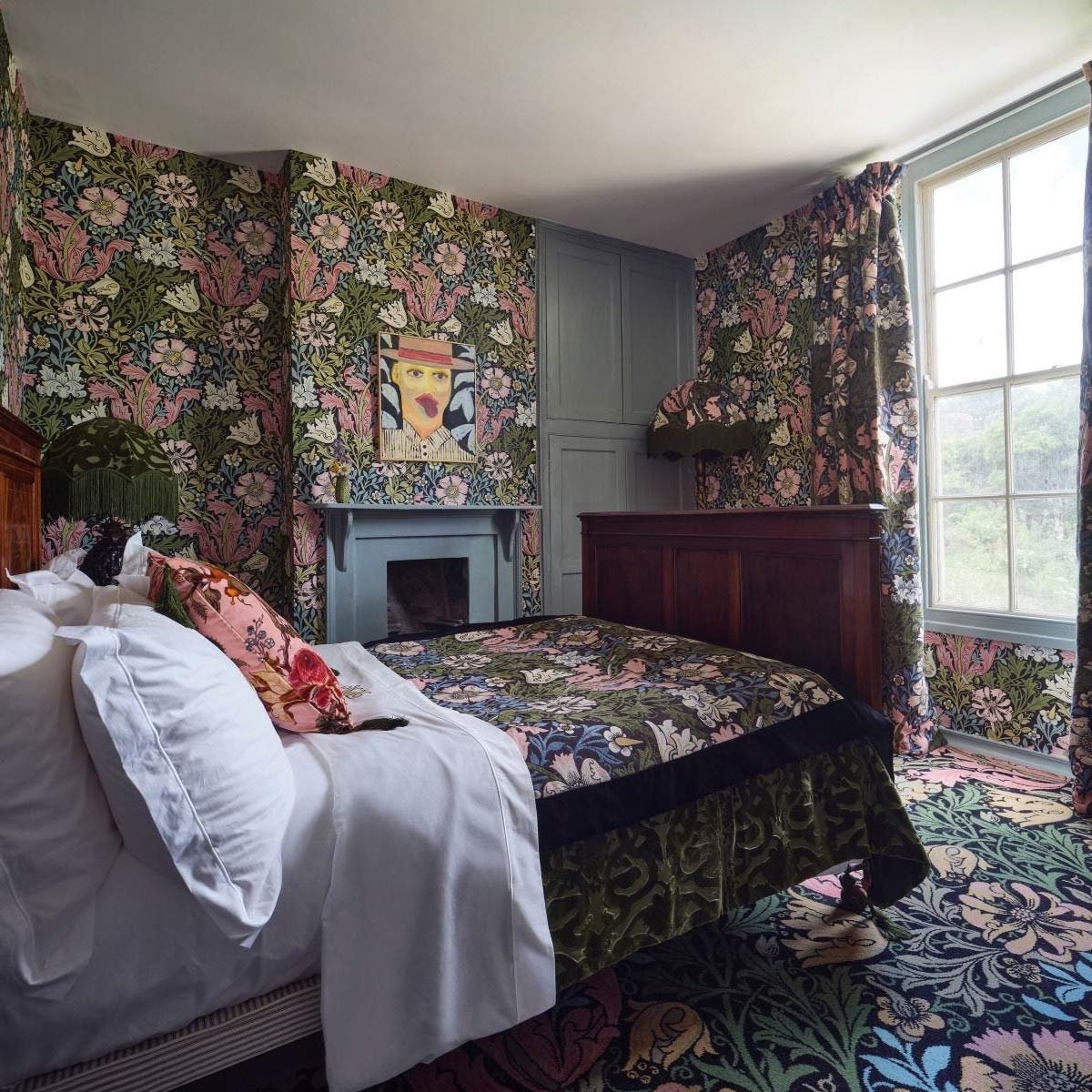 Compton Wallpaper - Onyx - House of Hackney - 1-WA-COM-DI-ONX-XXX