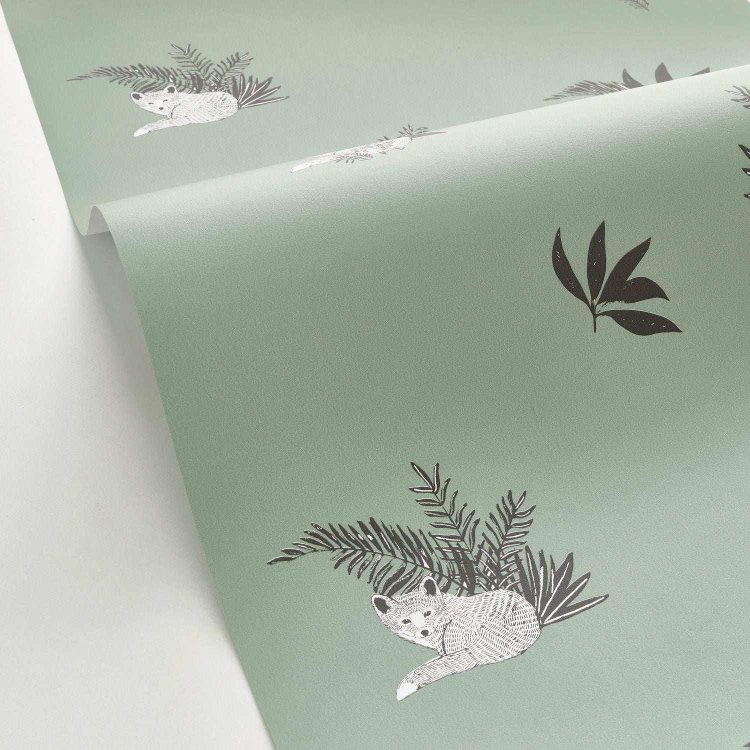 Contempler Wallpaper - Vert De Gris - Caselio - 103537279