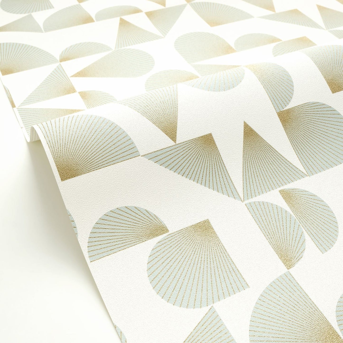 Contour Wallpaper - Vert D'eau - Caselio - 105030754