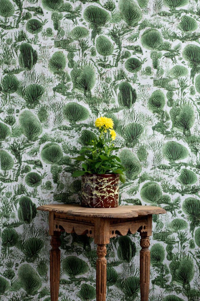 Coral Blotch Cork Wallpaper - Original - Timorous Beasties - SSC/CBLO/CK62021/01 - Premier Wallcovering