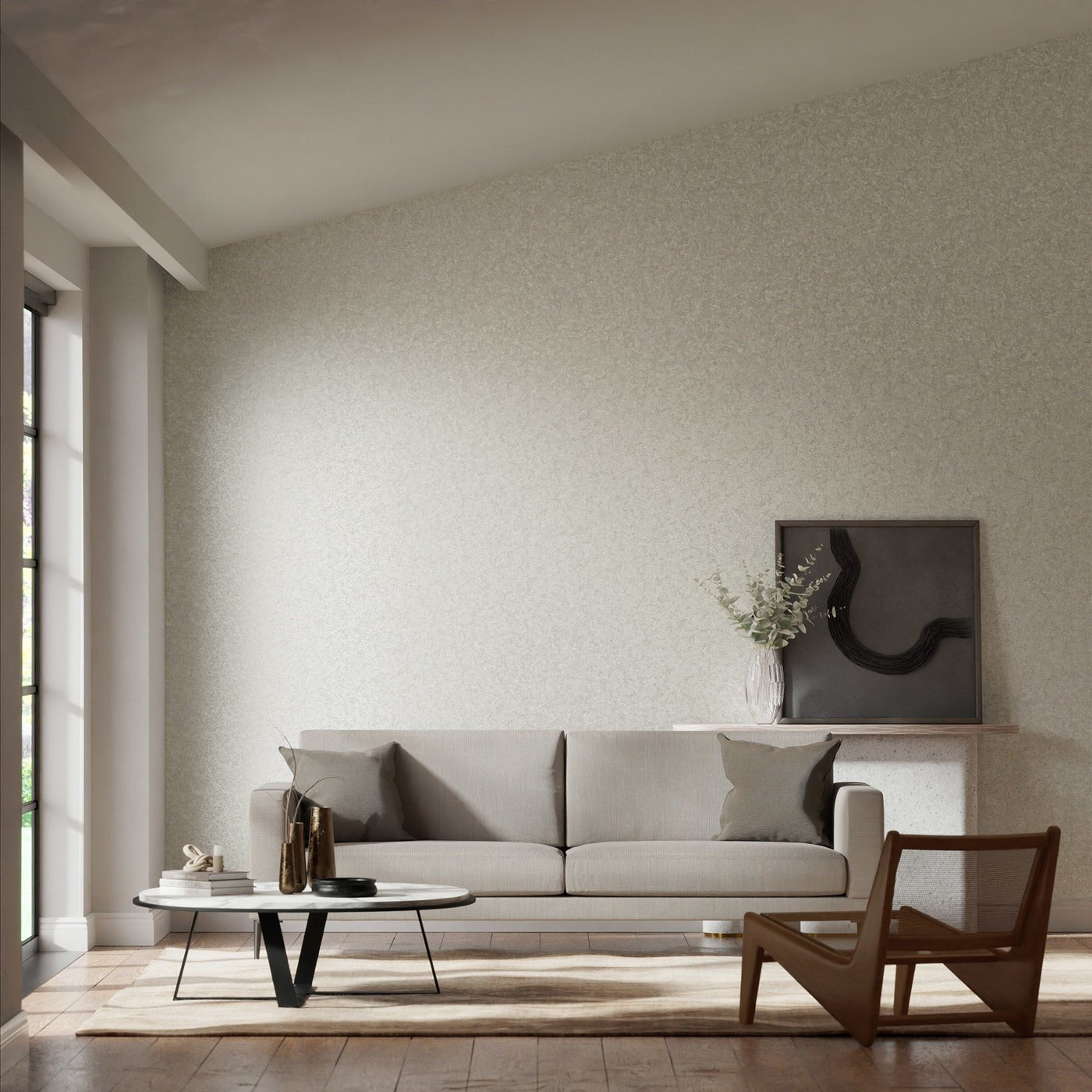 Coral Wallpaper - Alabaster - Harlequin - EREE110764