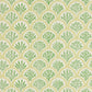 Coralli Wallpaper - Green - J186W - 02 - Jane Churchill