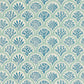 Coralli Wallpaper - Blue - J186W - 04 - Jane Churchill