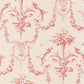 Corne D'Abondance Les Belles Toiles De Jouy Wallpaper - Rouge Carmin - Casadeco - 87928213 - Premier Wallcovering