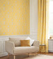 Corne D'Abondance Les Belles Toiles De Jouy Wallpaper - Jaune Soleil - Casadeco - 87922524 - Premier Wallcovering