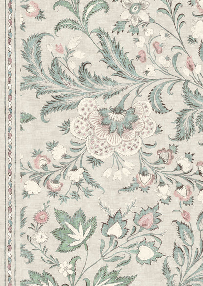 Coromandel Wallpaper - Ceramic - Lewis & Wood - Premier Wallcovering