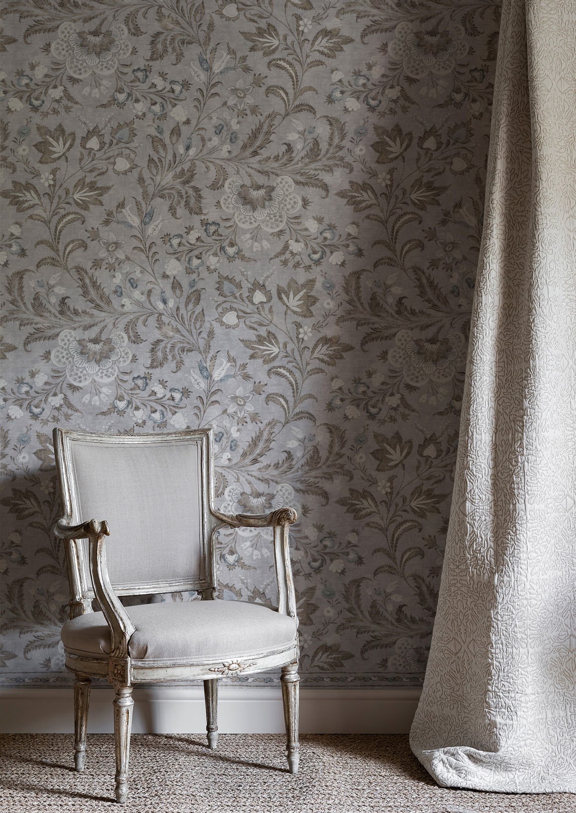 Coromandel Wallpaper - Sandalwood - Lewis & Wood - Premier Wallcovering