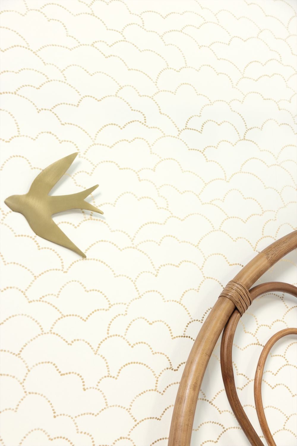 Cosmos Wallpaper - Blanc - Caselio - 104370224