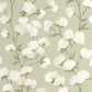 Cotton Flower Soliflore Wallpaper - Vert Mousse - Casadeco - 200297202 - Premier Wallcovering