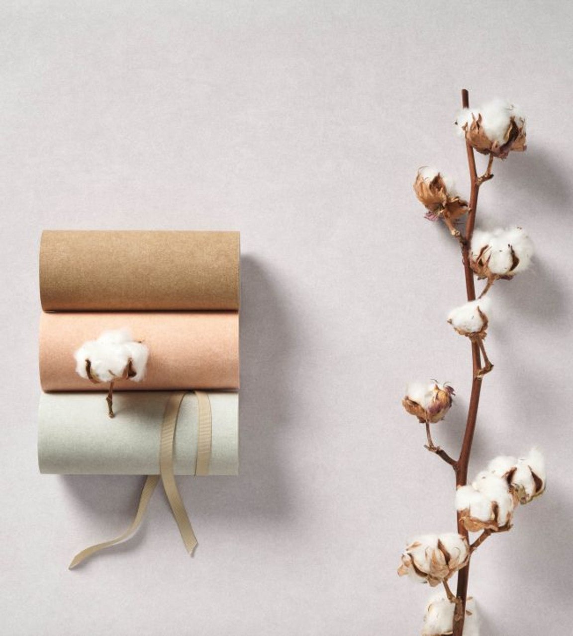 Cotton Touch Kiosque Wallpaper - Gris Etain - Casadeco - 82389788 - Premier Wallcovering