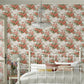 Country Roses Wallpaper - Old Rose Pink - Laura Ashley - 121081 - Premier Wallcovering