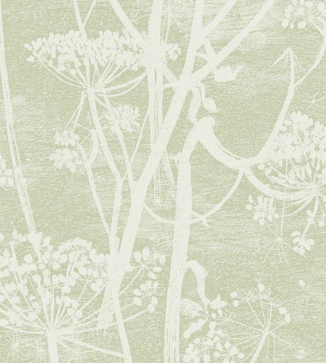 Cow Parsley Icons Wallpaper - Olive - 112/8029 - Cole & Son - Premier Wallcovering