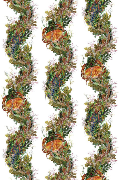 Crab And Lobster Fabric - Original - Timorous Beasties - DIGIP/CAL/LU/01 - Premier Wallcovering