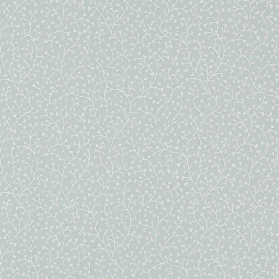 Cress Wallpaper - Old Blue - Colefax & Fowler - W7013 - 01 - Premier Wallcovering