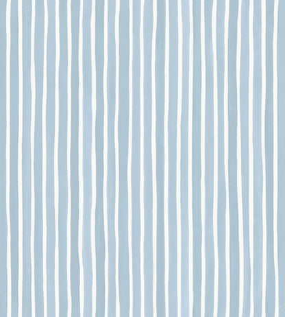 Croquet Stripe Wallpaper - Powder Blue - 110/5026 - Cole & Son - Premier Wallcovering