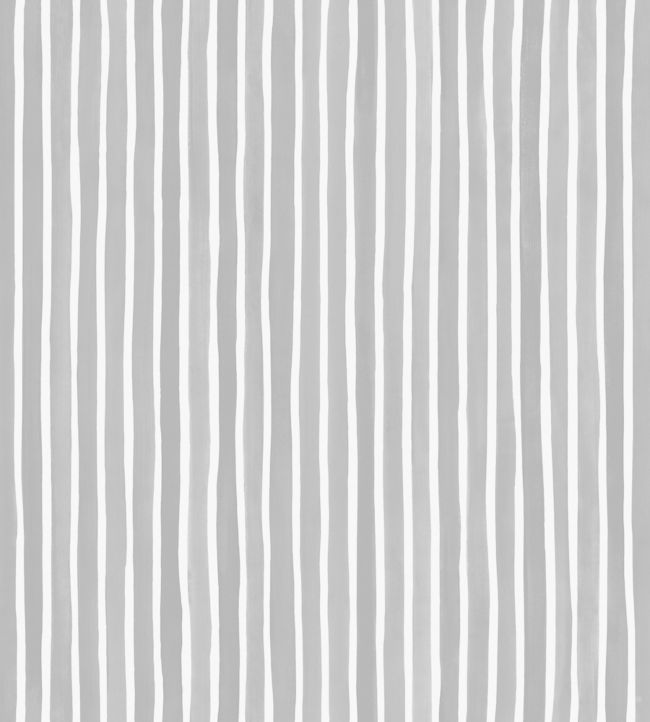 Croquet Stripe Wallpaper - Soft Grey - 110/5028 - Cole & Son - Premier Wallcovering