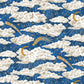 Cumulus Luna Wallpaper - Bright Blue - Josephine Munsey - JMW-103911 - Premier Wallcovering