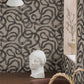 Curve Wallpaper - Black - Boråstapeter - 4735 - Premier Wallcovering