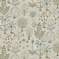 Cynthia Wallpaper - Stone, Light Blue and Olive - Josephine Munsey - JMW-102341 - Premier Wallcovering