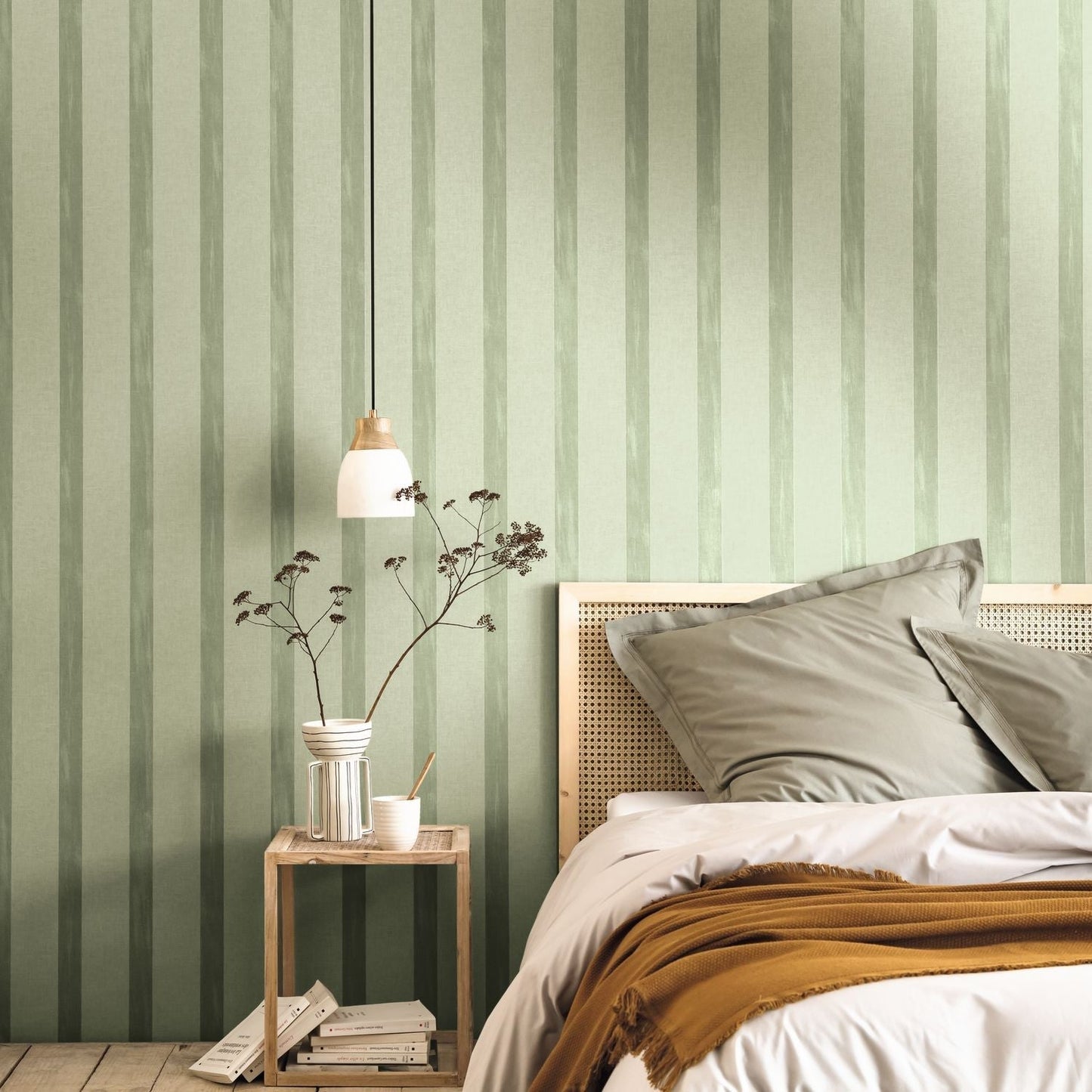 Cyrene Wallpaper - Kaki - Caselio - 103667275