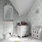 Dagmar Wallpaper - Blue - Boråstapeter - 5528 - Premier Wallcovering