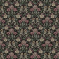 Dahlia Garden Wallpaper - Black - Boråstapeter - 7694 - Premier Wallcovering