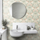 Dahlia Garden Wallpaper - Blush / Taupe - Boråstapeter - 7665 - Premier Wallcovering