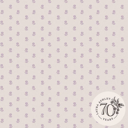 Daisy Wallpaper - Lavender Purple - Laura Ashley - 119864 - Premier Wallcovering