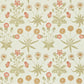 Daisy Wallpaper - Coral/Manilla - 212560 - Morris & Co - Premier Wallcovering